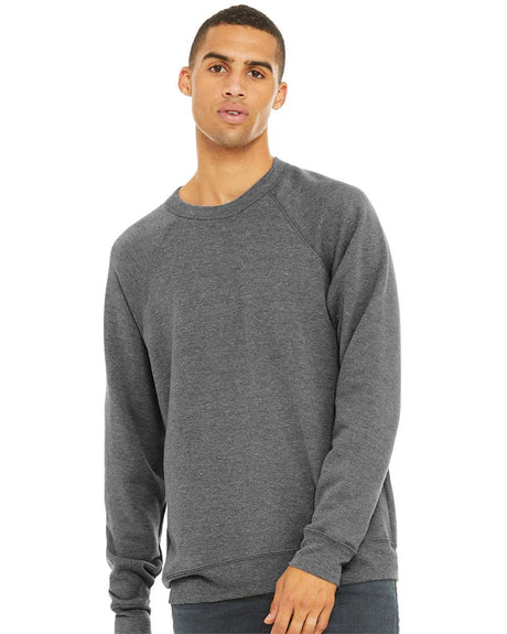 Bella+Canvas® Unisex Sponge Fleece Raglan Crewneck Sweatshirt