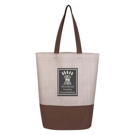 Herringbone Non-woven Tote Bag