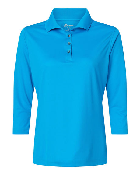 Paragon Women's Lady Palm Three-Quarter Sleeve Polo