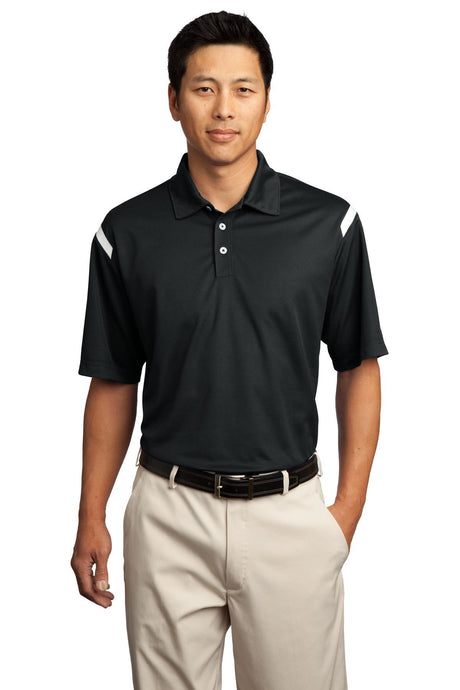 Nike Golf Dri-Fit Shoulder Stripe Polo Shirt