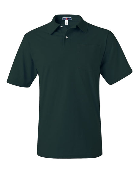 Jerzees SpotShield 50/50 Polo w/Pocket