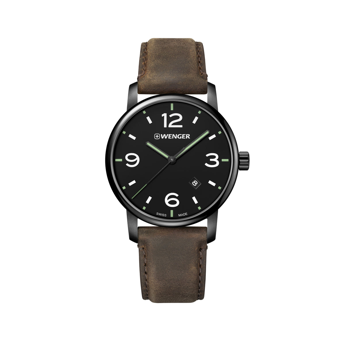 Metropolitan Black Dial w/Green Hands Watch