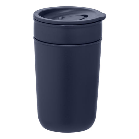 Danube - 12 oz. Ceramic Tumbler with Recycled Plastic Exterior & Lid