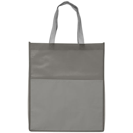 Rome RPET - Recycled Non-Woven Tote with 210 D Pocket