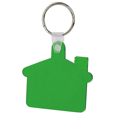 Soft Squeezable Key Tag (House)