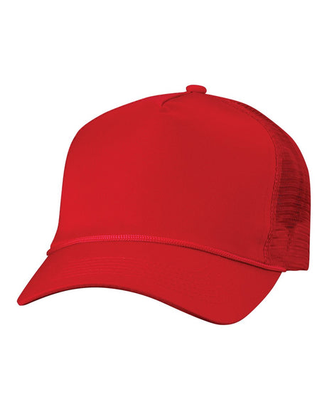 Valucap Five-Panel Mesh-Back Trucker Cap