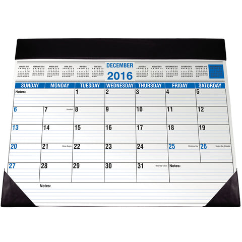 Full Size Desk Planner w/ Black Vinyl Trim