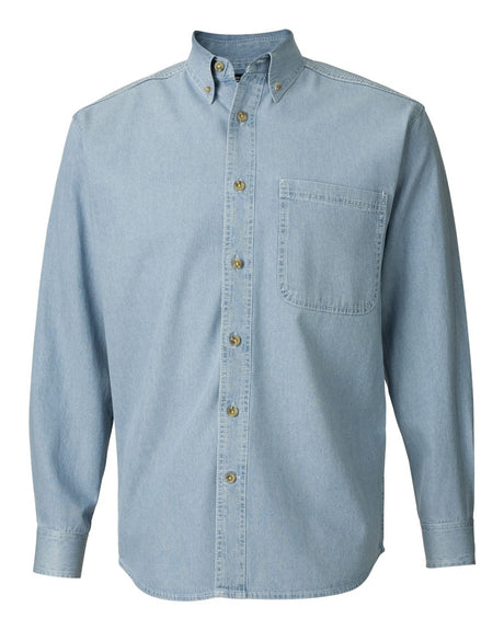 Sierra Pacific Long Sleeve Denim Shirt