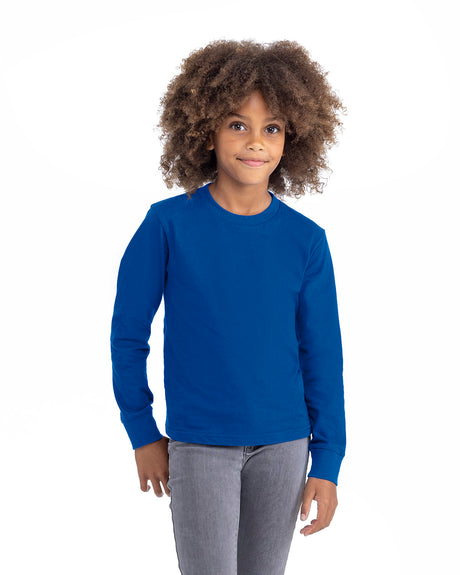 NEXT LEVEL APPAREL Youth Cotton Long Sleeve T-Shirt