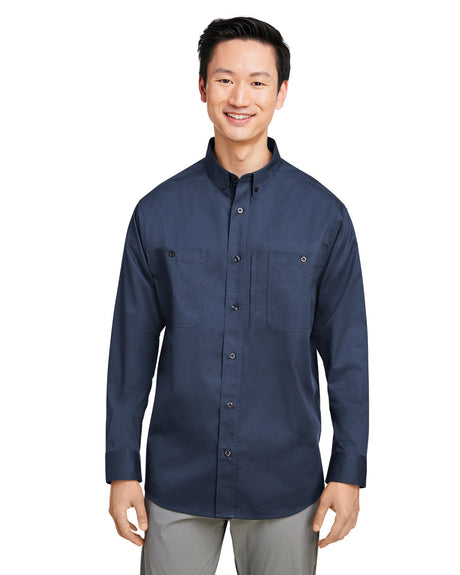 Harriton Men's Advantage IL Long-Sleeve Workshirt