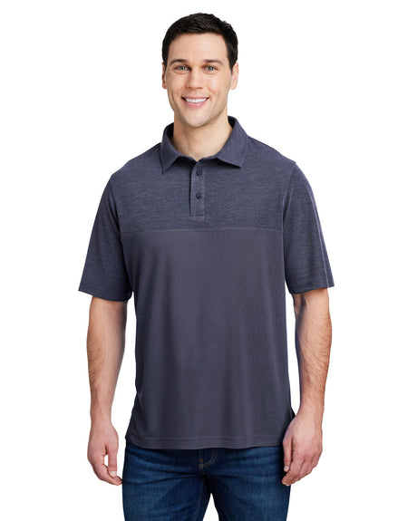 CORE 365 Men's Fusion ChromaSoft Colorblock Polo