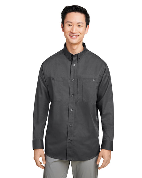 Harriton Men's Advantage IL Long-Sleeve Workshirt