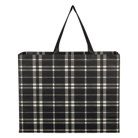 Soho Tartan Laminated Non-woven Shopper Bag