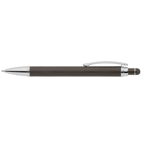 Phoenix Micro Knurl Pen w/ Stylus - Laser