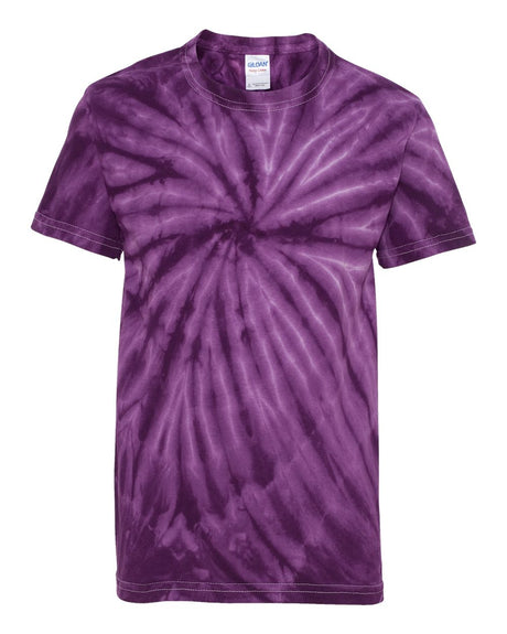 Dyenomite Youth Cyclone Vat-Dyed Pinwheel Short Sleeve T-Shirt