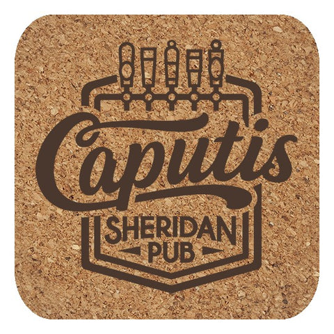 Square Cork Coaster