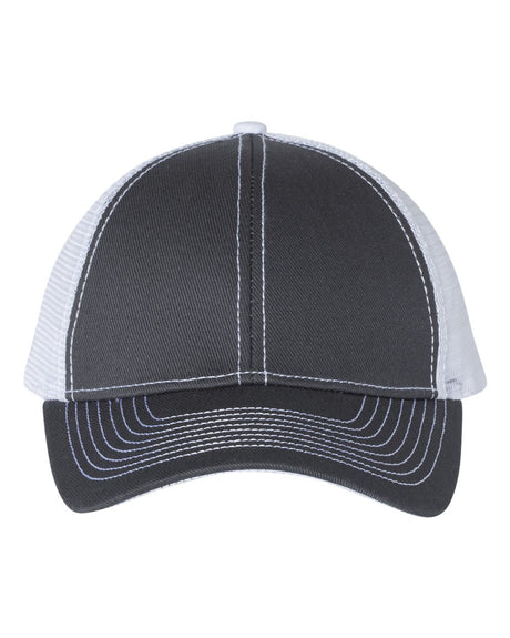 Mega Cap Twill-Front Trucker Cap