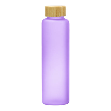 17 Oz. Belle Glass Bottle With Bamboo Lid