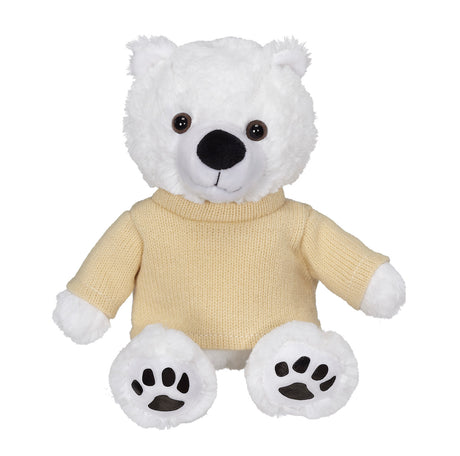 11" Justin Bear w/Machine Knit Embroidered Sweater