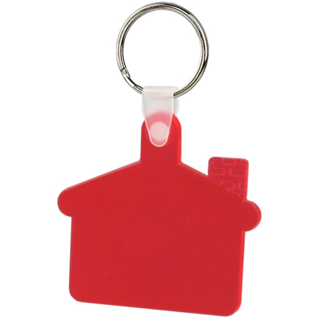 Soft Squeezable Key Tag (House)