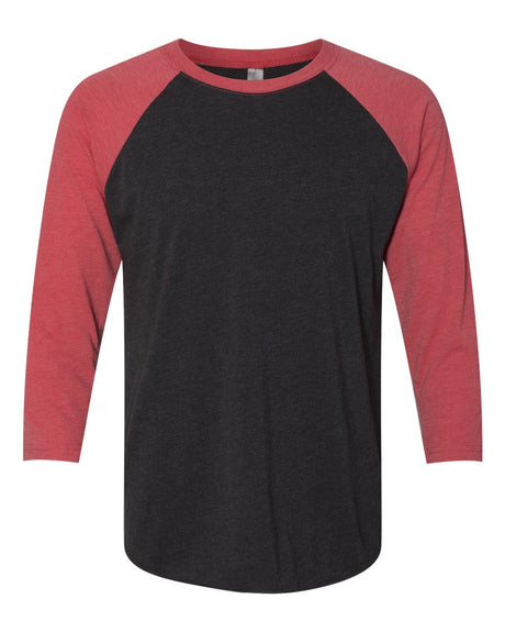 Next Level Unisex Triblend Three-Quarter Sleeve Raglan Shirt