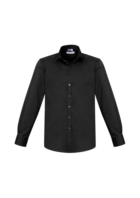 Men's Monaco Long Sleeve French Style Cotton Stretch Shirt