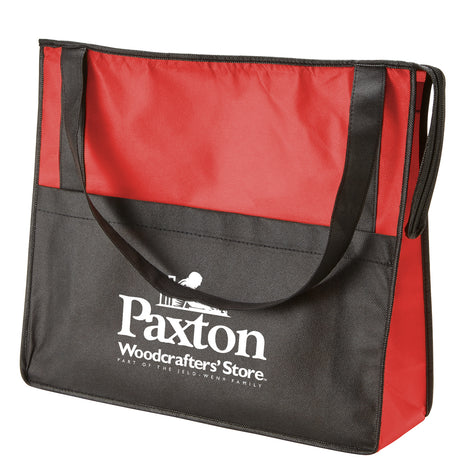 Prescott Non-Woven Zipper Tote Bag