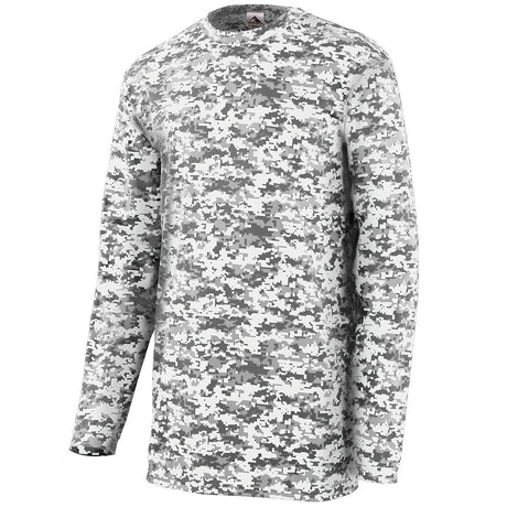 Youth Digi Camo Wicking Long Sleeve T-Shirt