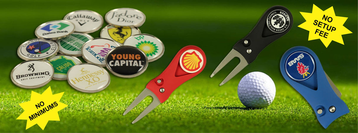 Premium Folding Divot Tool with Magnetic Ball Marker