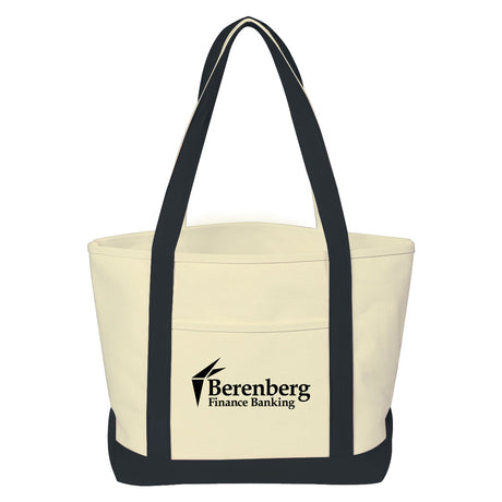 Medium Starboard Cotton Canvas Tote Bag