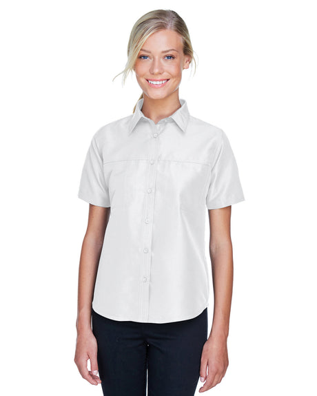 Harriton Ladies' Key West Short-Sleeve Performance Staff Shirt