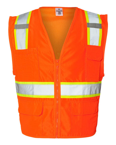 Kishigo Ultra-Cool™ Solid Front Vest w/Mesh Back