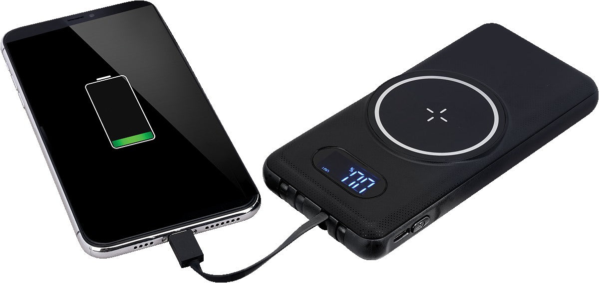 Magnetic Wireless Charger & Power Bank 10,000mAh