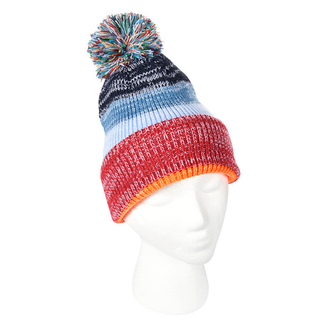 Aura Pom Beanie With Cuff