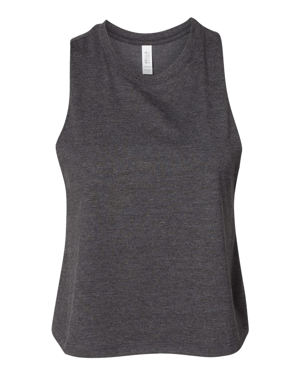 Bella+Canvas® Women's Racerback Cropped Tank Top