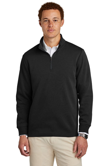 Brooks Brothers Double-Knit ¬º-Zip Shirt