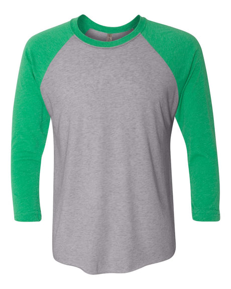 Next Level Unisex Triblend Three-Quarter Sleeve Raglan Shirt