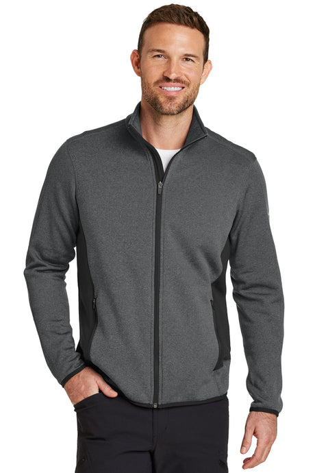 Eddie Bauer Men's Full-Zip Heather Stretch Fleece Jacket