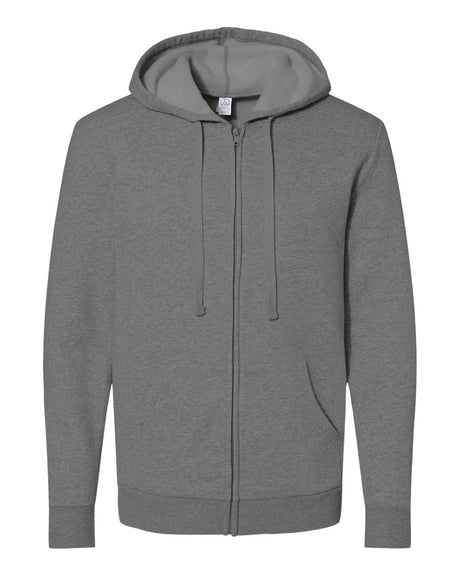 Alternative Eco-Cozy Fleece Zip Hoodie