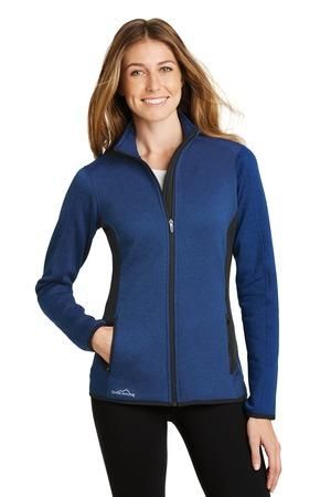 Eddie Bauer Ladies' Full-Zip Heather Stretch Fleece Jacket