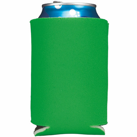 Folding Foam Can Cooler - 2 Side Screen Print