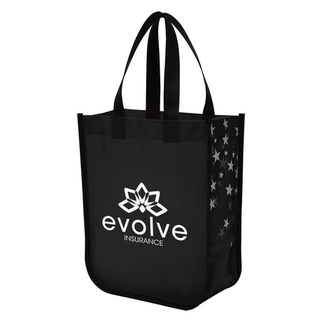 Star Struck Laminated Non-woven Tote Bag