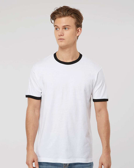 Tultex® Unisex Fine Jersey Ringer T-Shirt