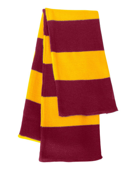 Sportsman™ Rugby Striped Knit Scarf