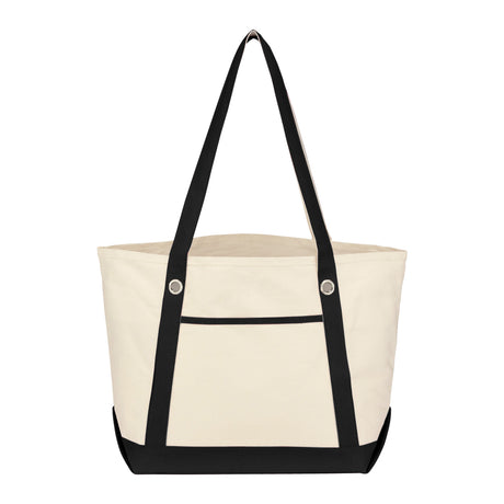 Medium Cotton Canvas Sailing Tote Bag