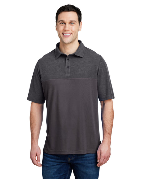 CORE 365 Men's Fusion ChromaSoft Colorblock Polo