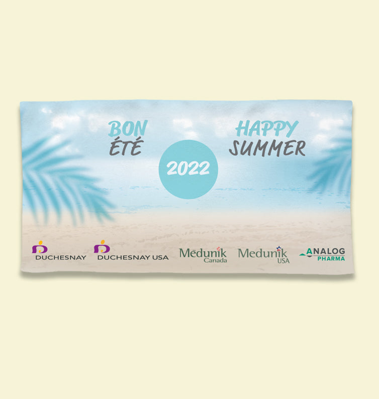 Sublimated Beach Towel