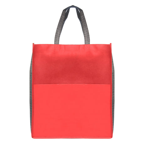 Rome - Non-Woven Tote Bag with 210D Pocket - ColorJet