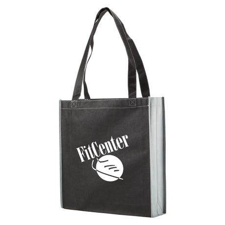 Two-Tone Non-Woven Convention Tote Bag