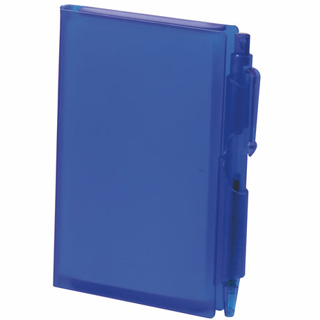 Hard Cover Note Pad w/ Pen